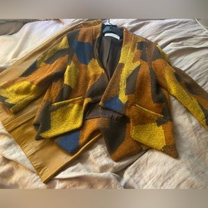 Thakoon multicolor jacket sz 10